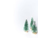 Hintergrund Weihnachtsbäume